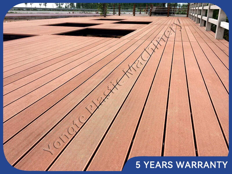 Wood Plastic WPC Deck Production Machine