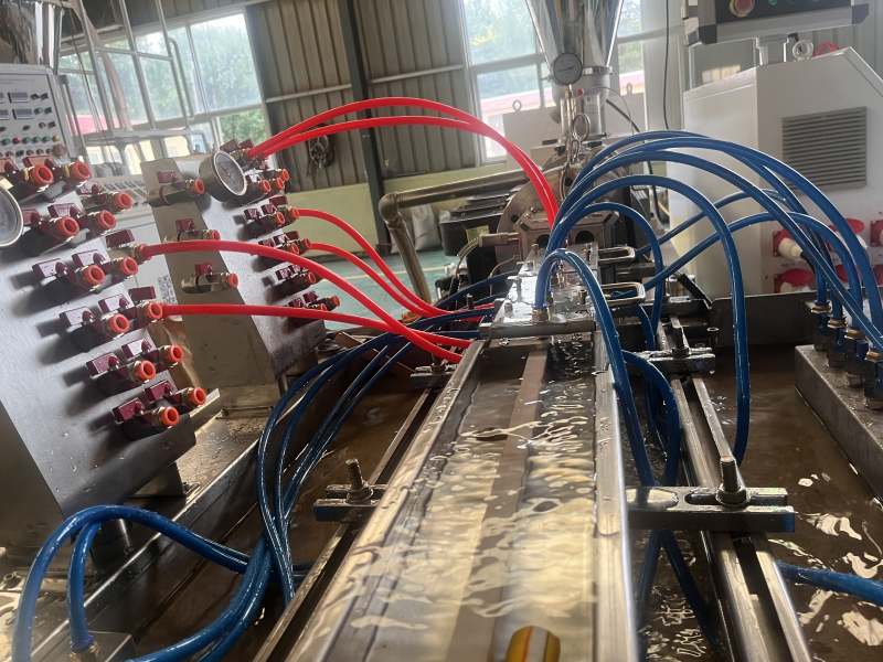 PVC Stone Plastic Line Extrusion Equipment
