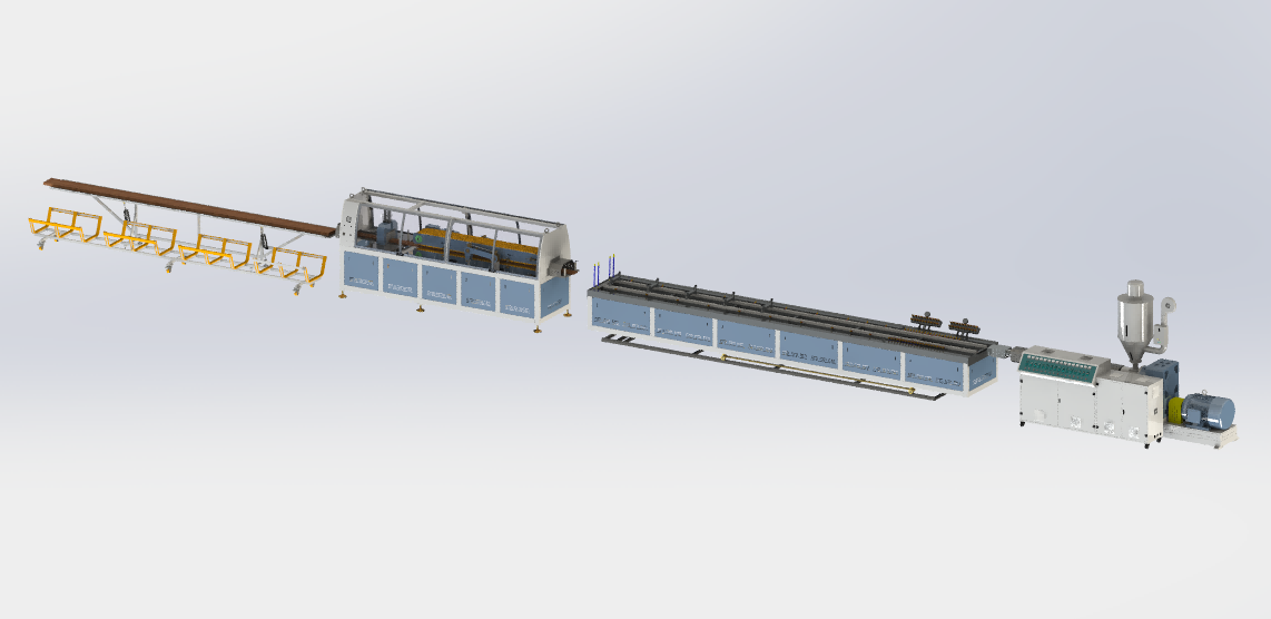 Plastic Lumber Extrusion Line