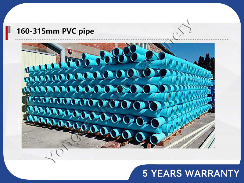 160-315mm PVC pipe equipment