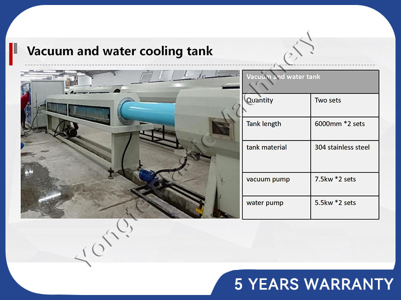 160-315mm PVC pipe equipment
