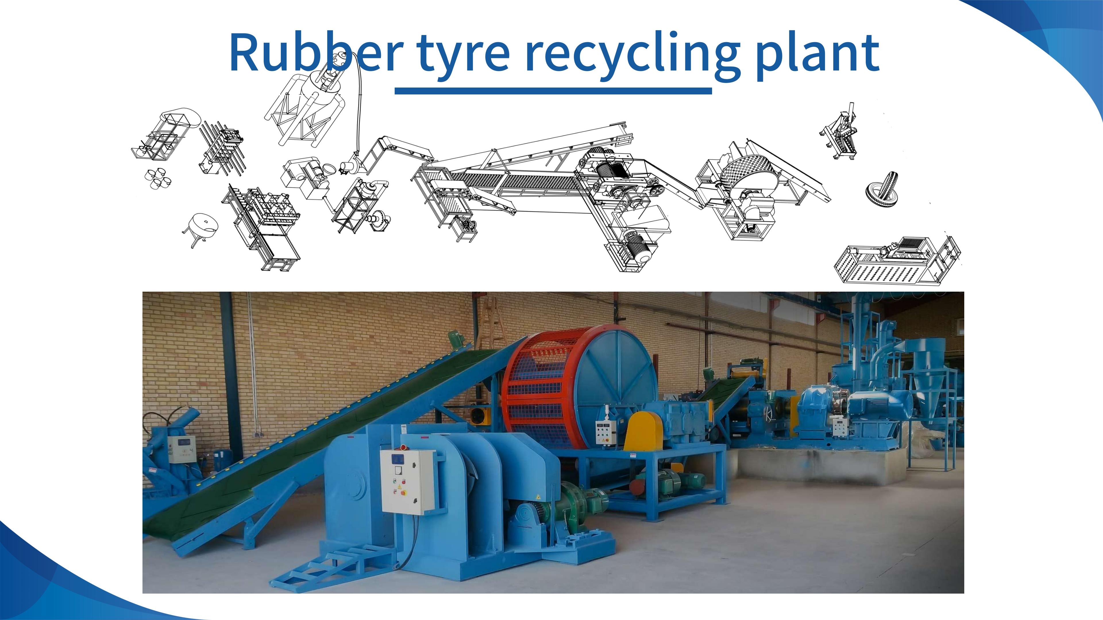 Machine Recycling Waste Rubber Tire