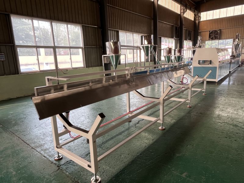 PVC skirt panel making machine
