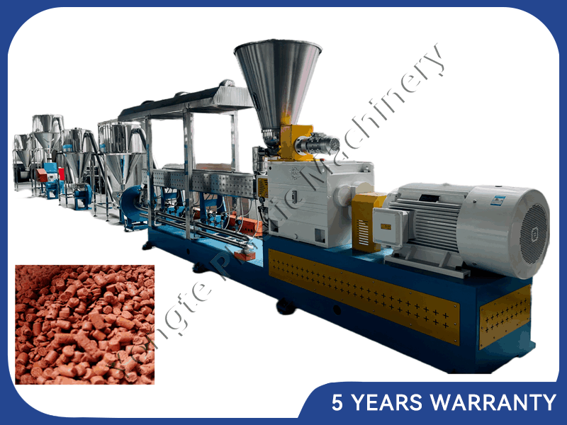 Wood Plastic WPC Deck Production Machine