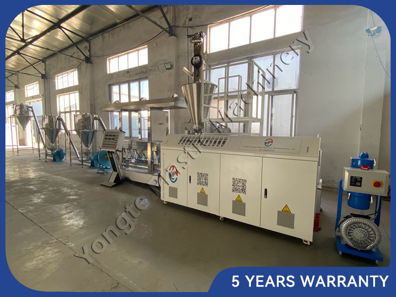 Wood Plastic Composite WPC Pelletizing Equipment Machine