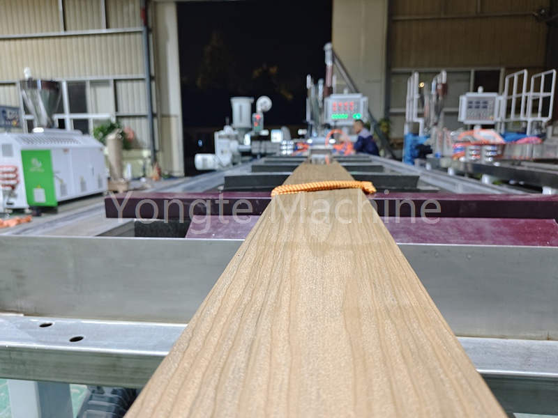 WPC Fasica Board Co Extrusion Machine