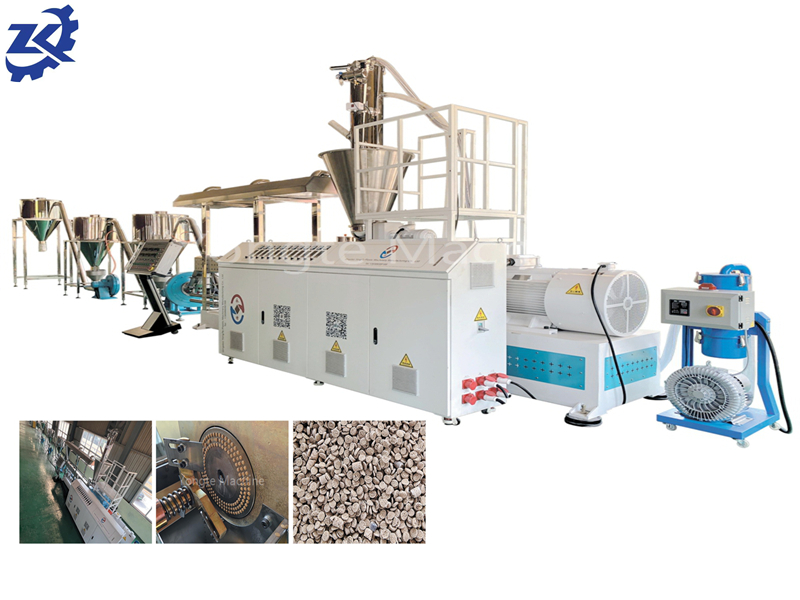 Sure WPC granulation Machine installed successfully at indian customer's factory.
