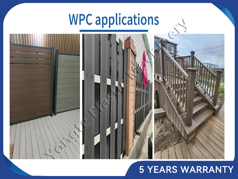 Wood Plastic WPC Fence Production Line