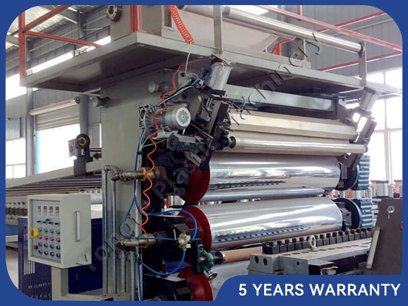 PVC marble sheet extrusion machine line