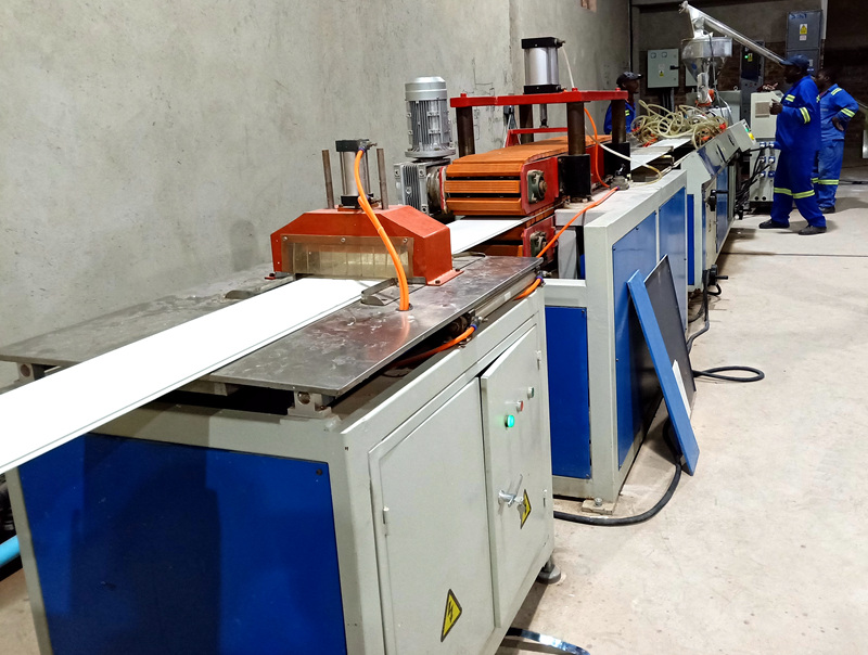 PVC ceiling panel manufacturing machine