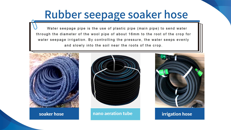Rubber Seepage Irrigation Pipe Production Machine