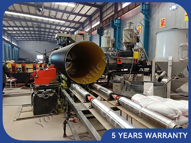 HDPE Large-diameter Winding Pipe Production Line