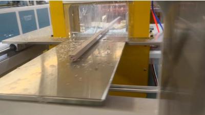 PVC cable trunk extrusion machine