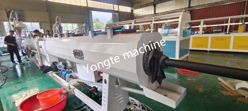 Graphene plastic composite conductive pipe production machine