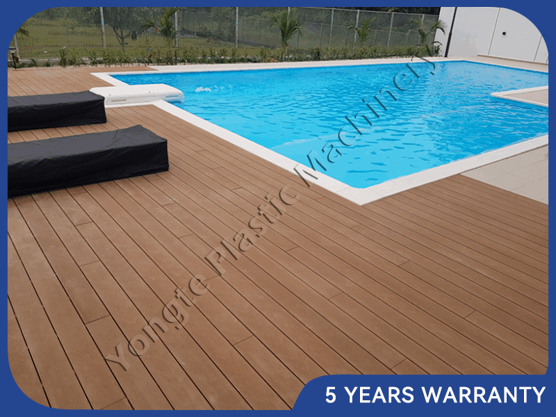 Wood Plastic WPC Deck Production Machine