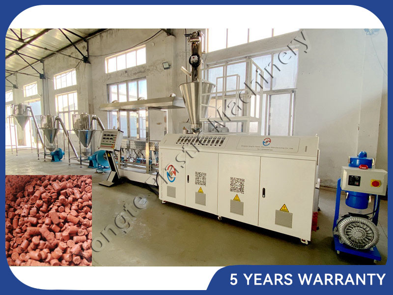 Wood Plastic Composite WPC Granulation Machine