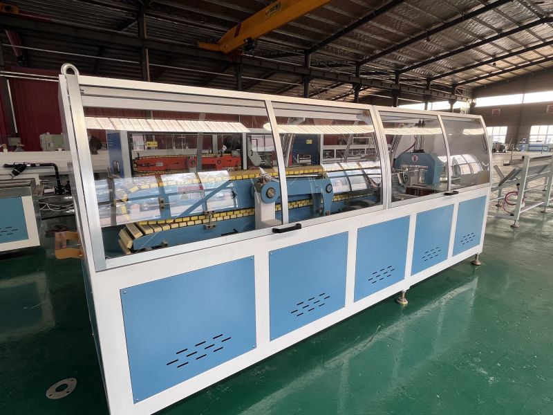 PVC skirt panel making machine