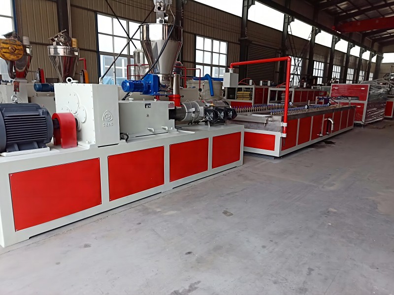 Sure's PVC Marble Wall Panel Making Machine running in Vietnam