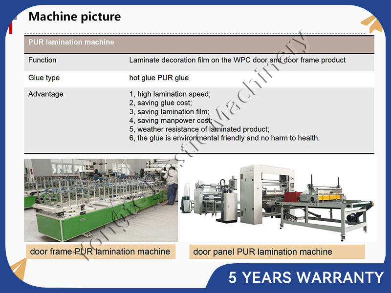 WPC Door Making Machine