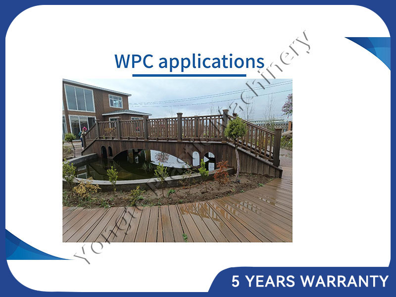 No Glue Wood Plastic Composite WPC PVC Floor Profile Extruder Production Line