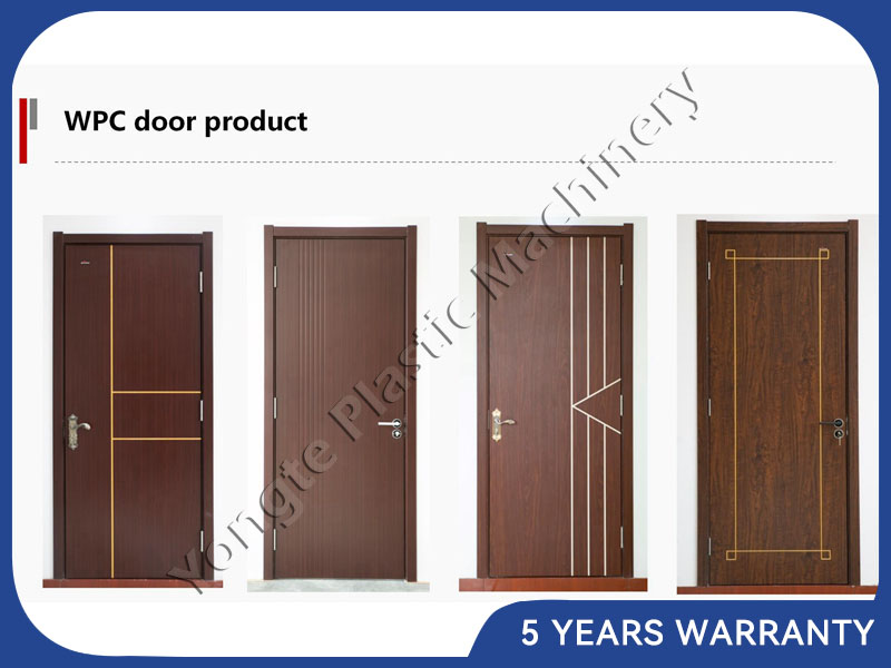 Wood Plastic WPC Door Production Machine Line
