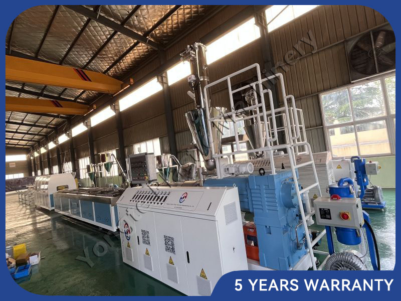Wood Plastic WPC Decking Extrusion Machine