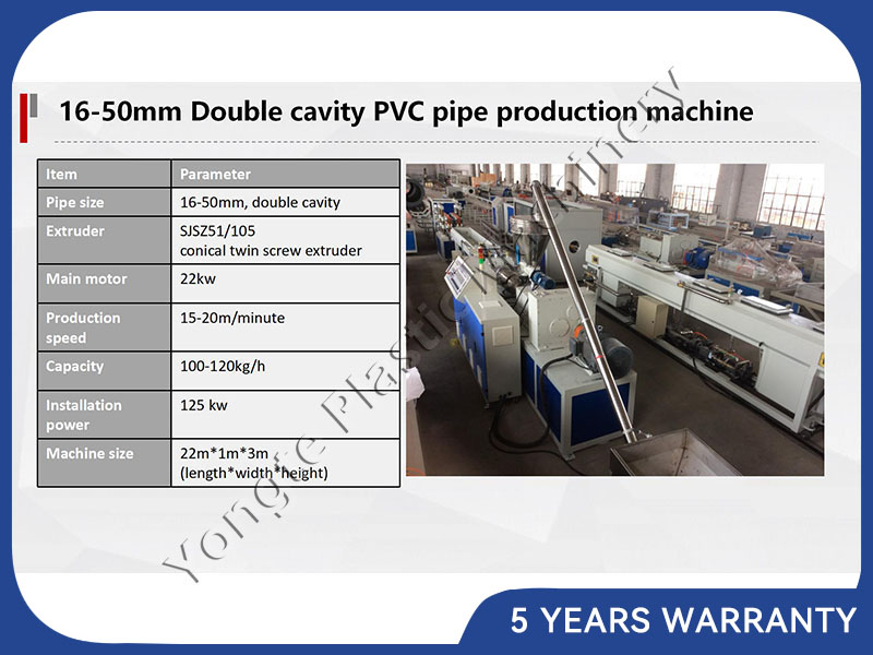 16-50mm PVC pipe equipment